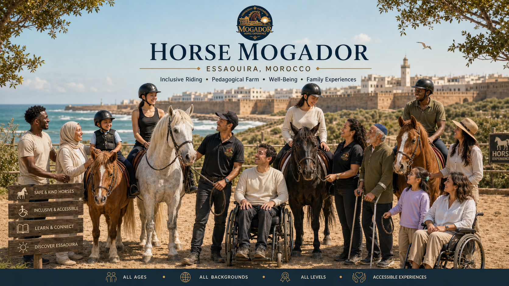 Expérience inclusive Horse Mogador